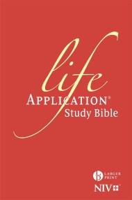 NIV Larger Print Life Application Study Bible (Anglicised)